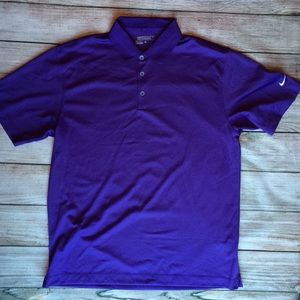 Nike Golf Tour Performance Dri-Fit UV Polo-Purple